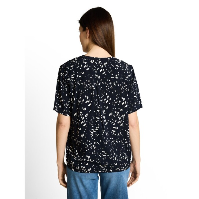 Tom Tailor blouse1049796 Marine wit